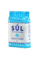 Solné Mlýny Sůl jedlá kamenná s jodem jemně mletá 1 kg