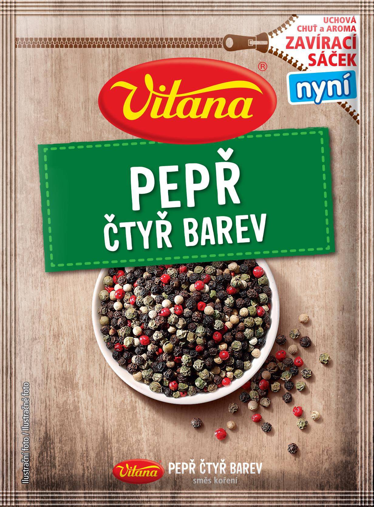 Vitana Pepř čtyř barev 16g