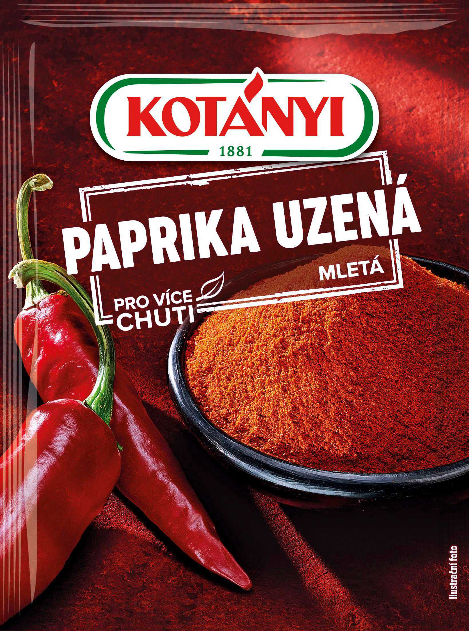 Kotányi Paprika uzená sladká, mletá 25 g