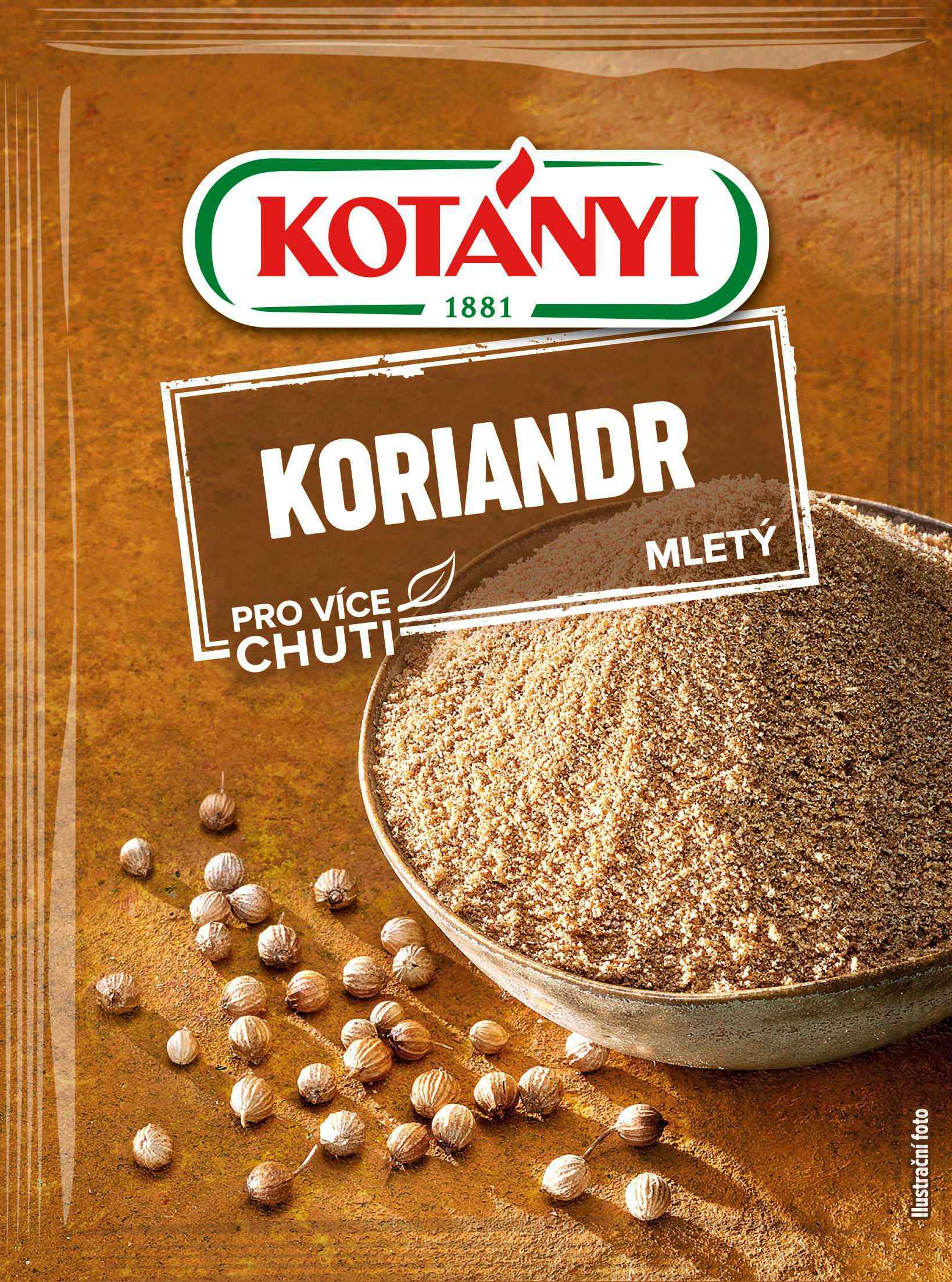 Kotányi Koriandr mletý 30 g