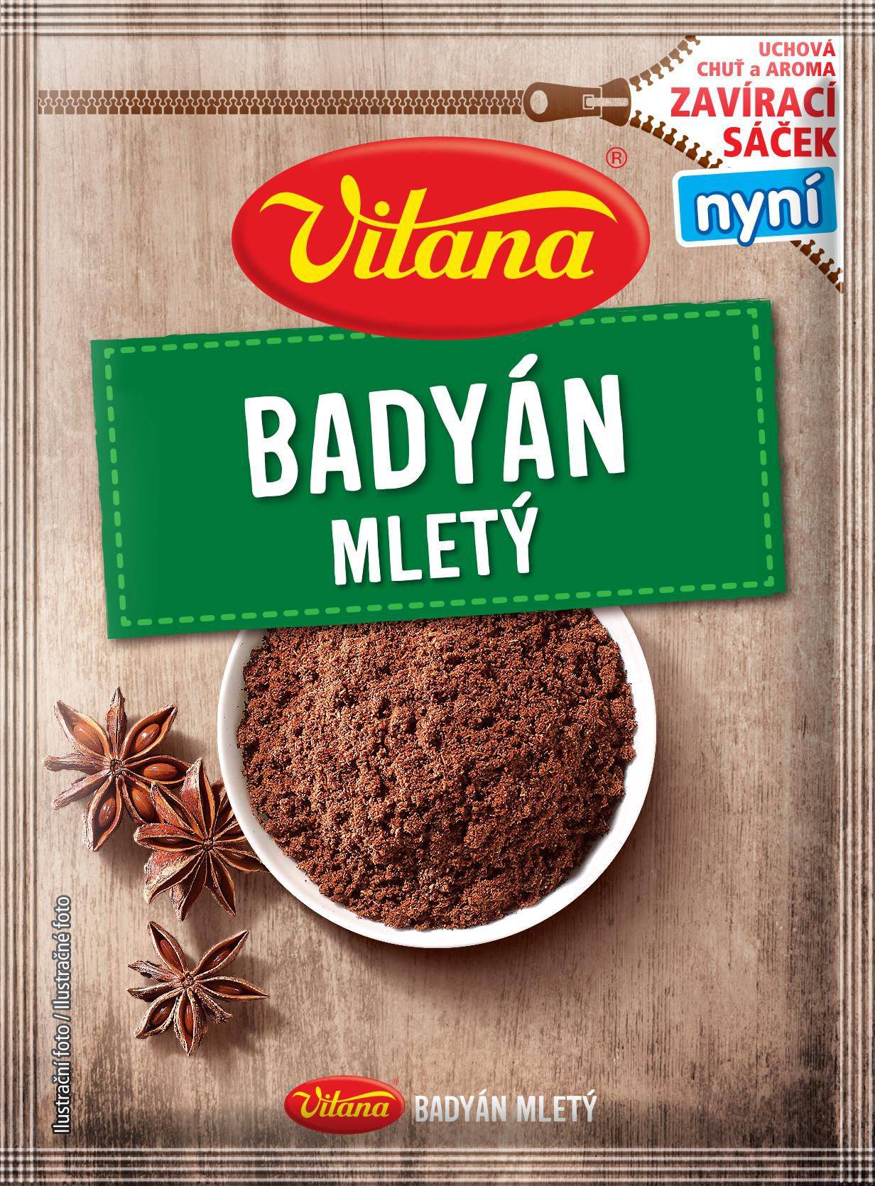 Vitana Badyán mletý 13g