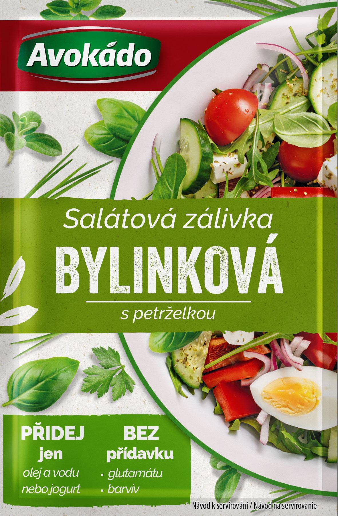 Avokádo Salátová zálivka bylinková s petrželkou 8g