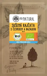 It´s Natural Bio Sušená rajčata s česnekem a bazalkou 20g
