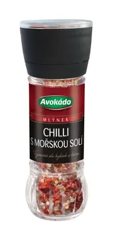 Avokádo Chilli s mořskou solí mlýnek 60 g