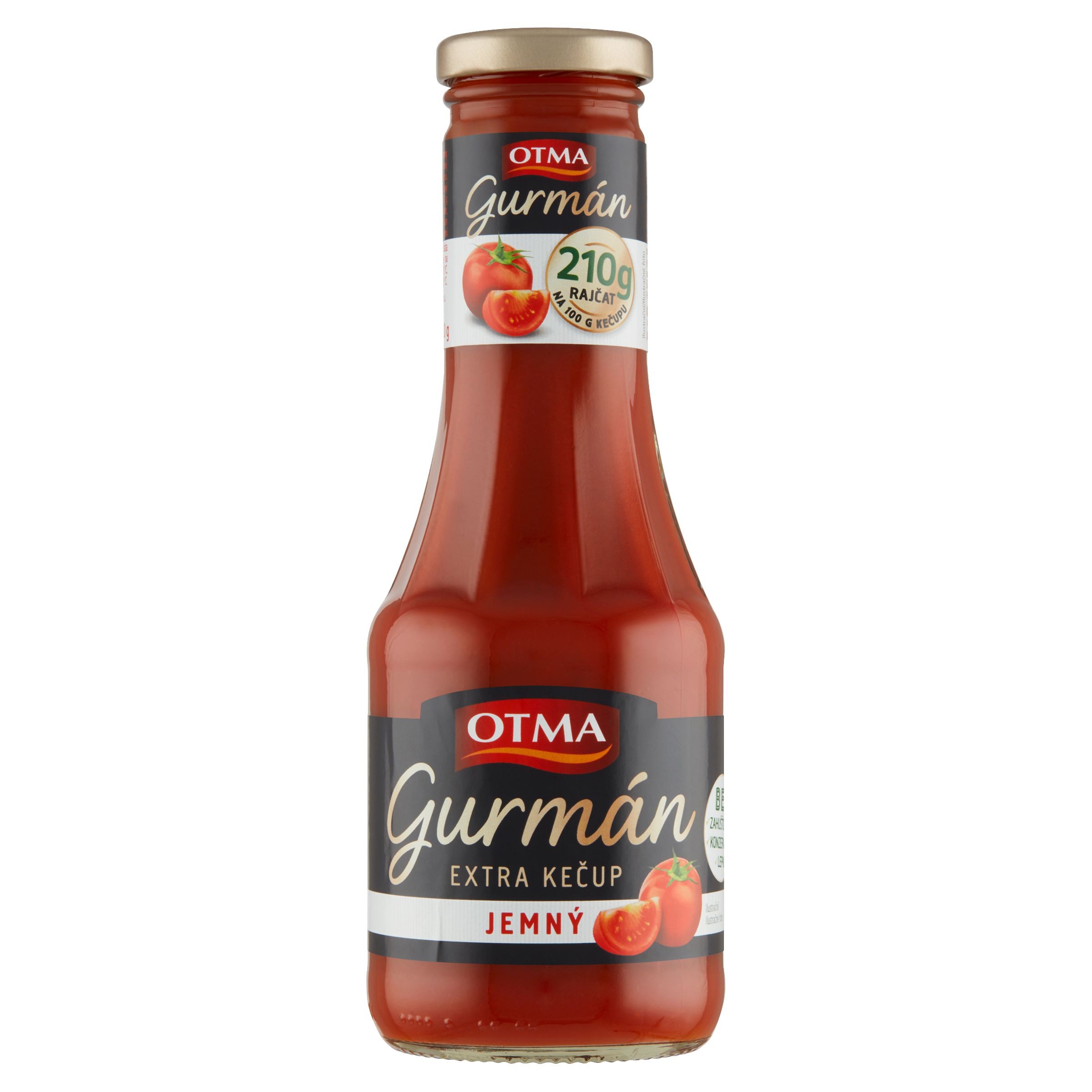 Otma Kečup Gurmán Jemný 520g