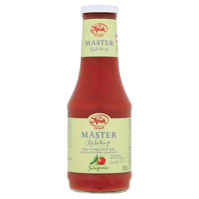 Spak Master Ketchup jalapeňo 530g