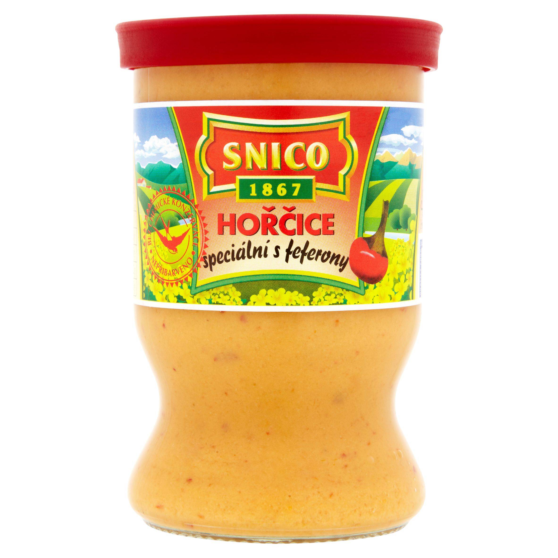 Snico Hořčice speciální s feferony 180 g
