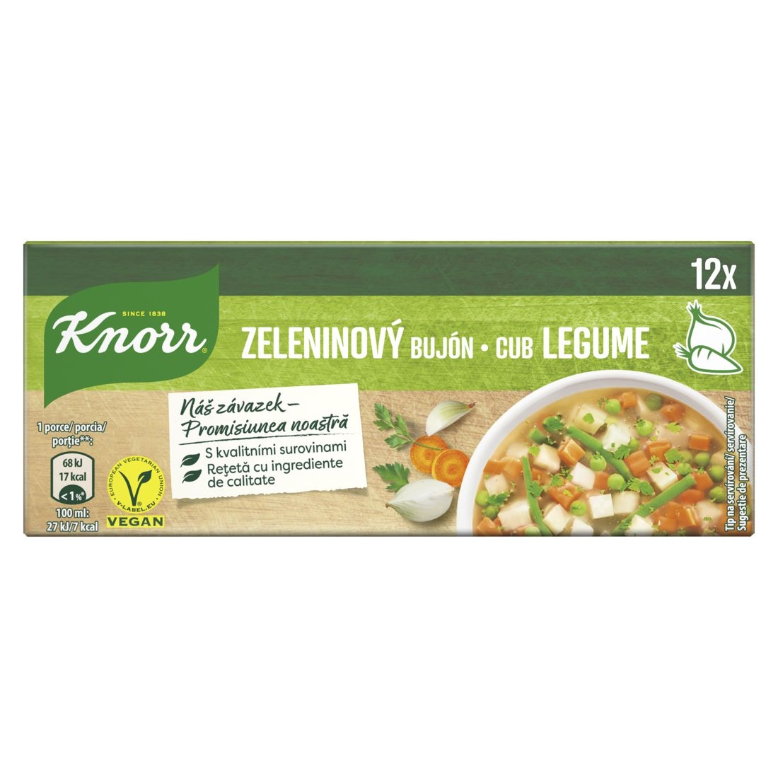Knorr Bujón Zeleninový 6l 120 g