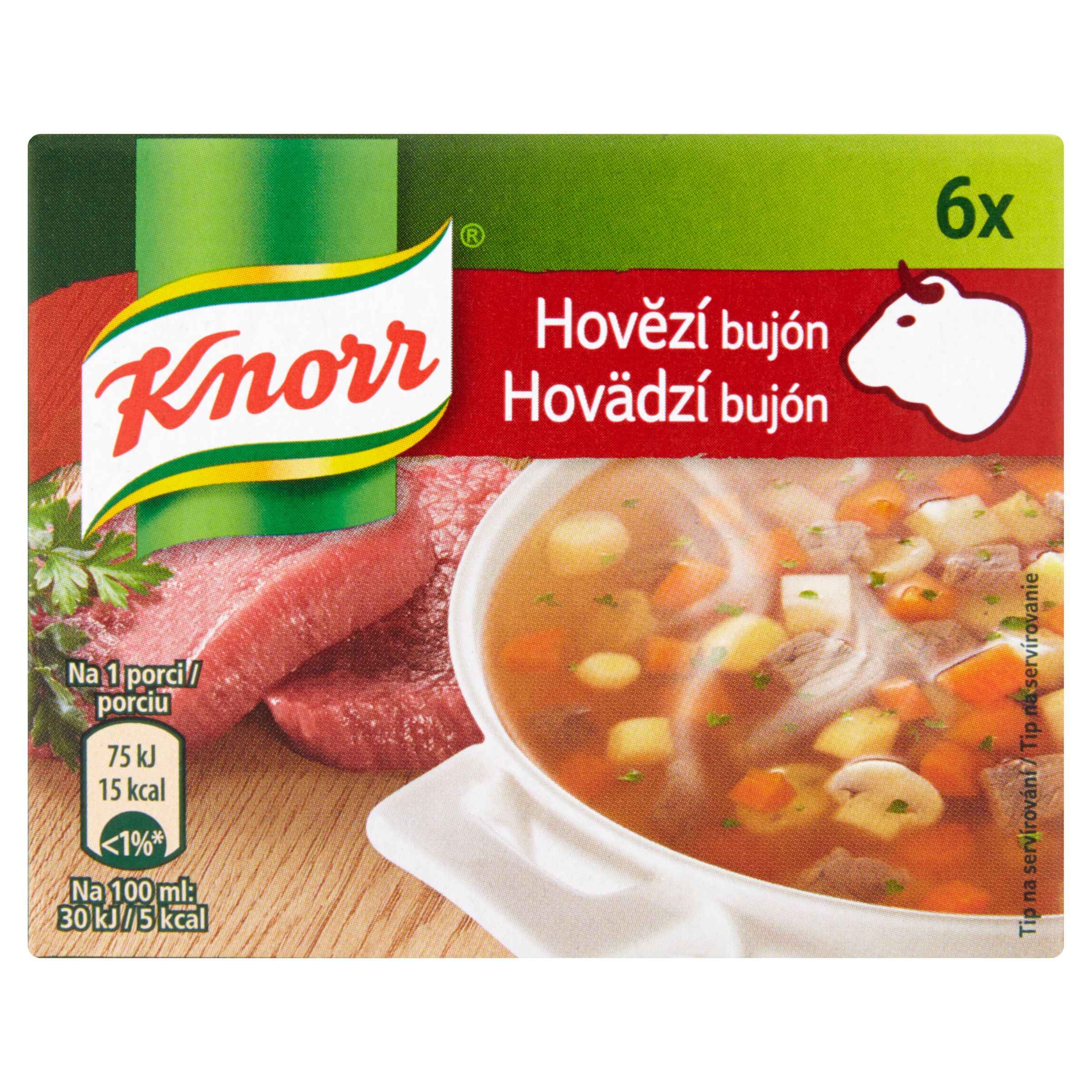 Knorr Bujón Hovězí 3l 6x10 g