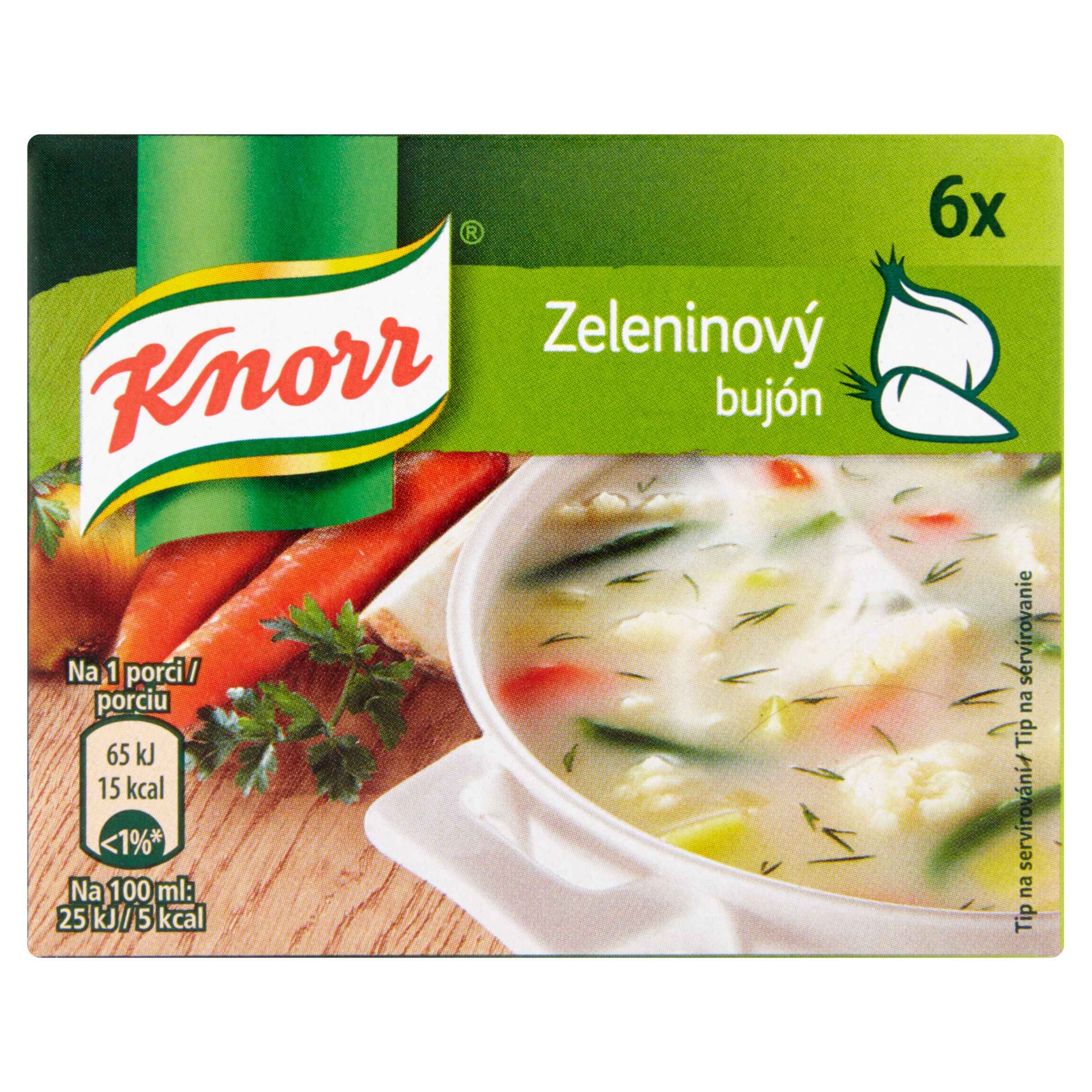 Knorr Bujón Zeleninový 3l 6x10 g