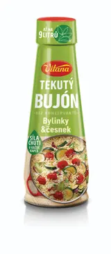 Vitana Tekutý bujón bylinky a česnek 180 ml