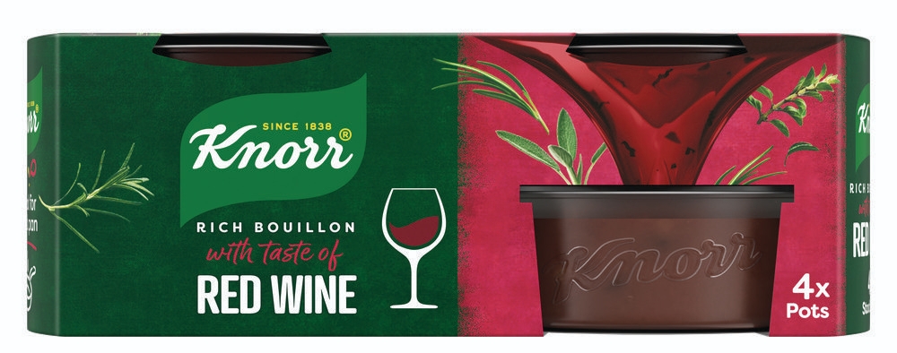 Knorr Bohatý bujón s chutí červeného vína 104g