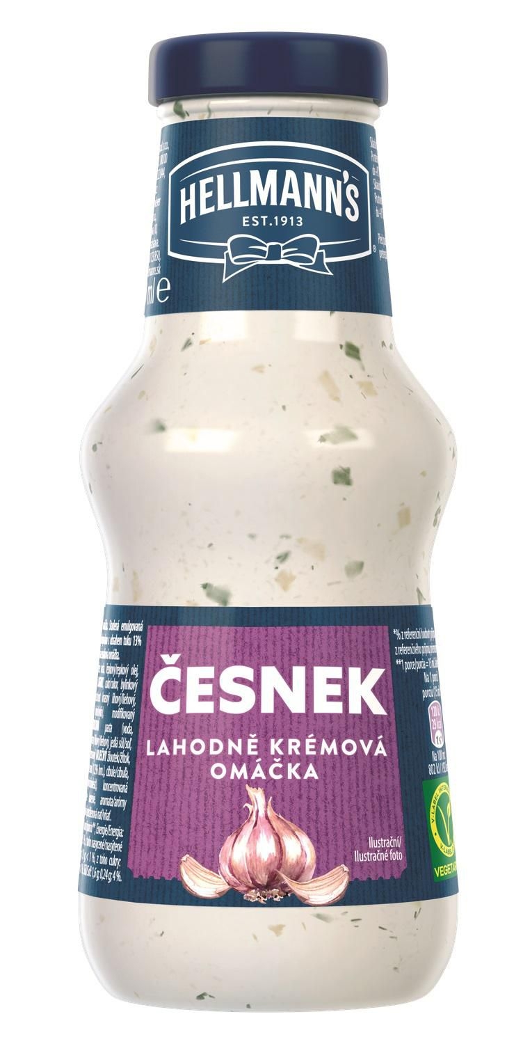Hellmann´s Omáčka k masu česneková 250ml