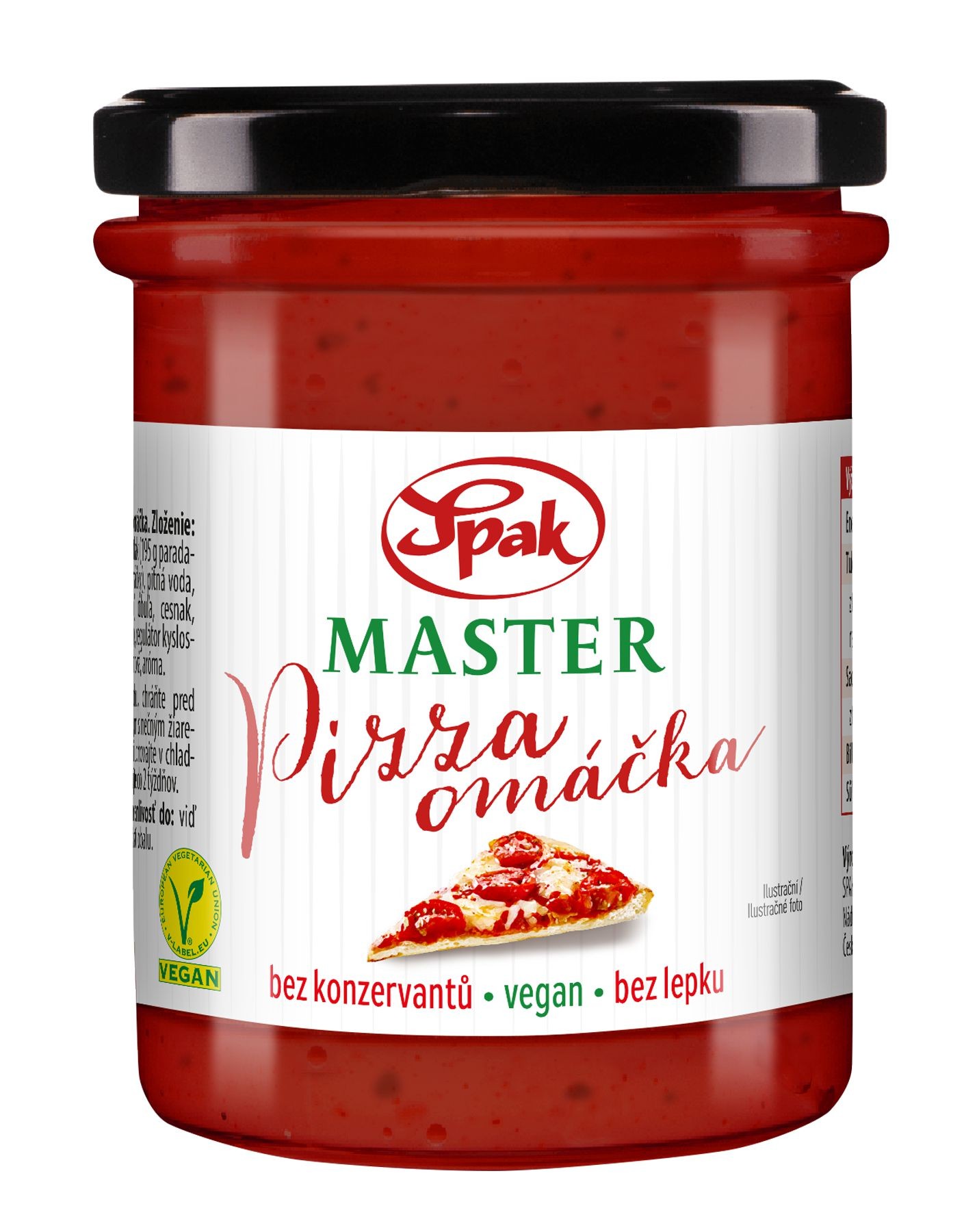Spak Pizza omáčka Master 170 ml