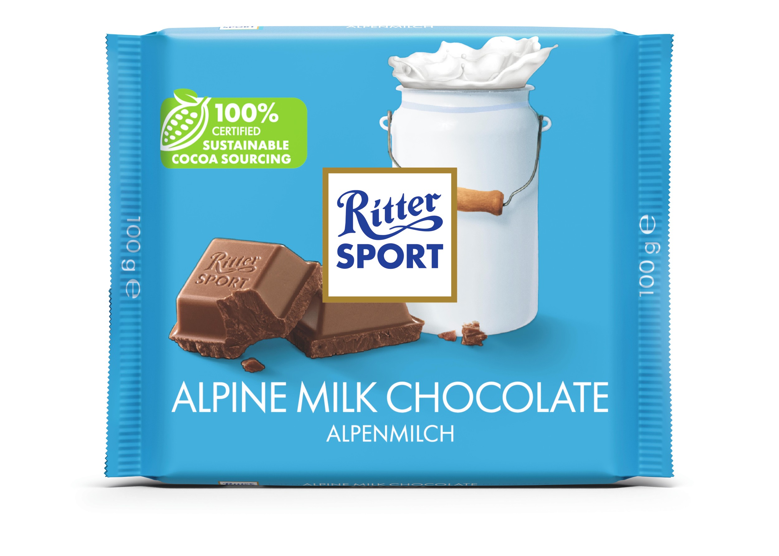 Ritter Sport mléčná čokoláda 100g