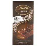 Lindt Lindor Extra Hořká čokoláda 60% 100g