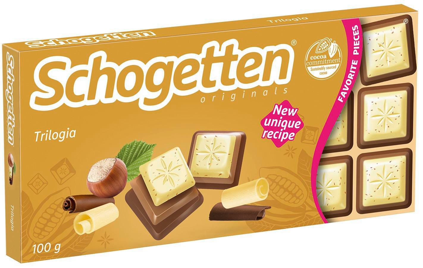 Schogetten Trilogia čokoláda 100 g