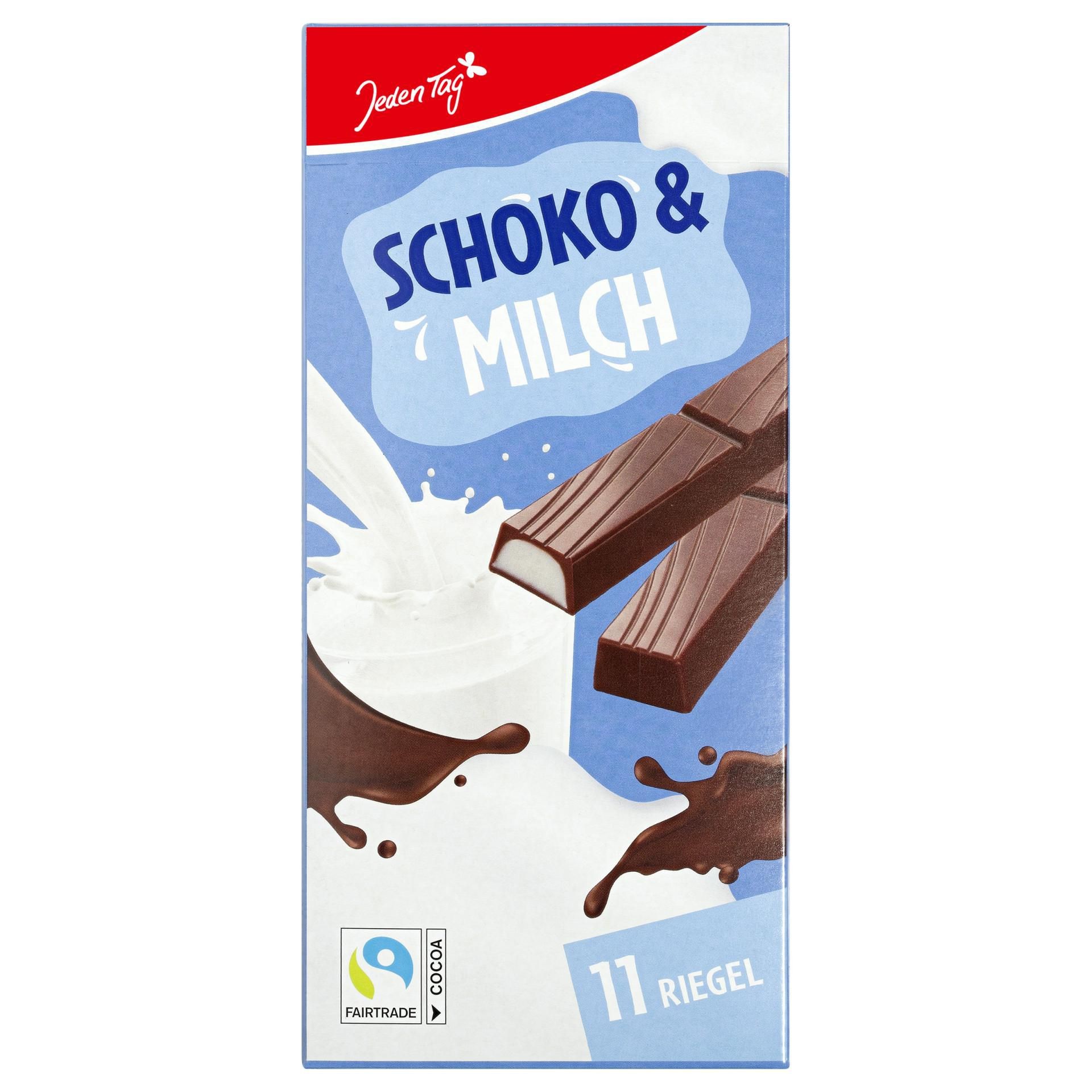 Jeden Tag Tyčinky z mléčné čokolády 200g