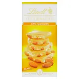 Lindt Les Grandes bílá čokoláda s mandlemi 150 g