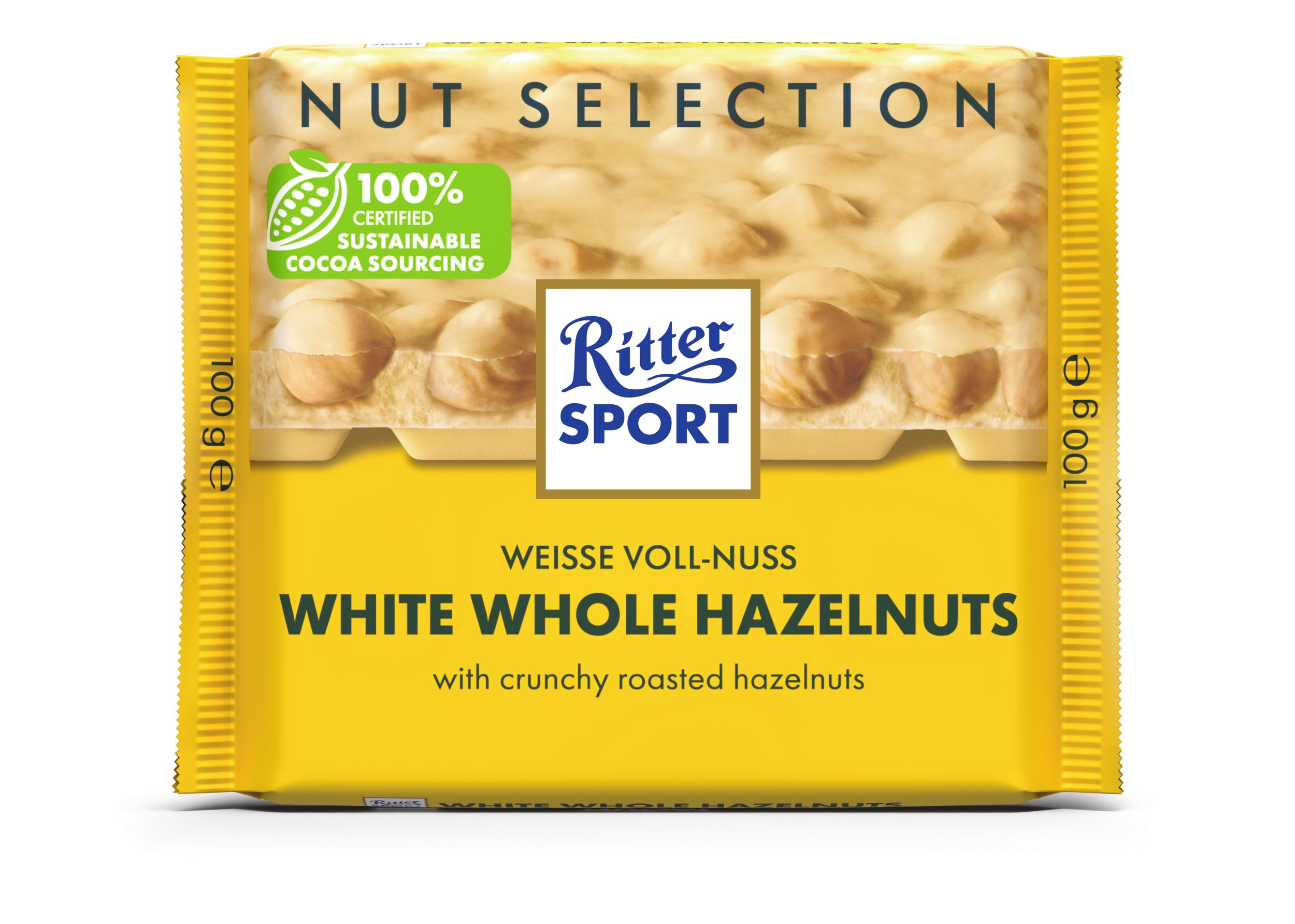 Ritter Sport Bílá čokoláda celé ořechy 100g