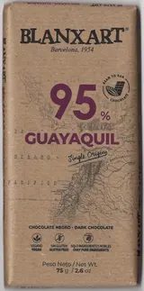 Blanxart Guayaqil 95% hořká čokoláda 75g