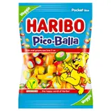 Haribo Pico Balla želé cukrovinky s ovocnými příchutěmi 80g