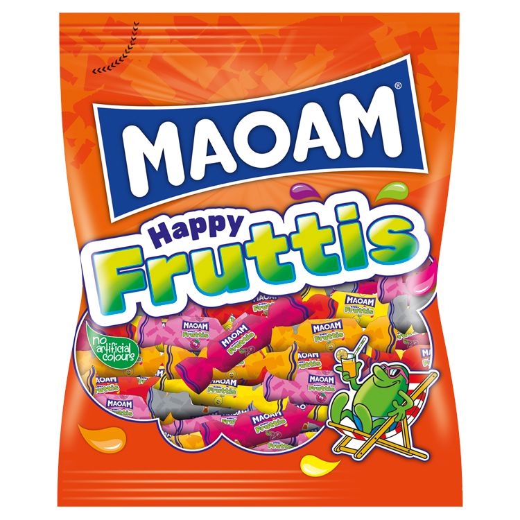 Haribo Maoam Happy fruttis žvýkací bonbony, částečně s příchutí coly 175 g