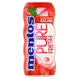 Mentos Pure Fresh žvýkačka s tekutou náplní s jahodovou příchutí 15 ks 30g
