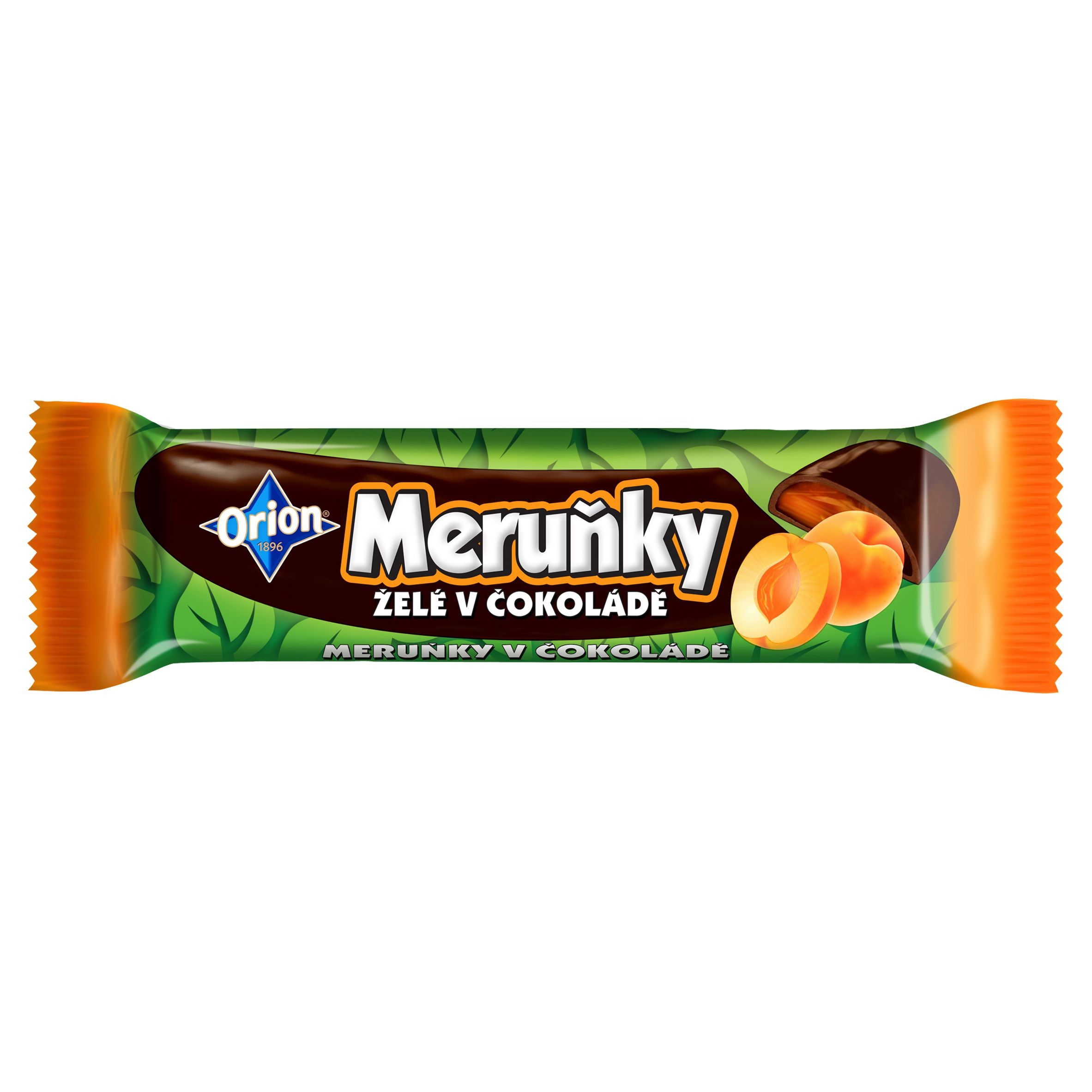 Orion Meruňky v čokoládě 45 g
