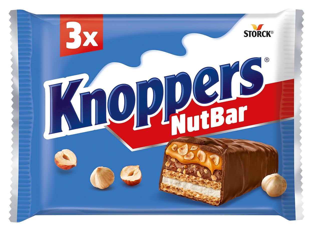 Knoppers NutBar 3x40g