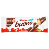 Kinder Bueno Oplatka s čokoládovou polevou a mléčnou lískooříškovou náplní 2x21,5 g