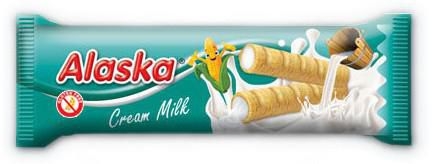 Alaska Mléčná kukuřičné trubičky 18 g