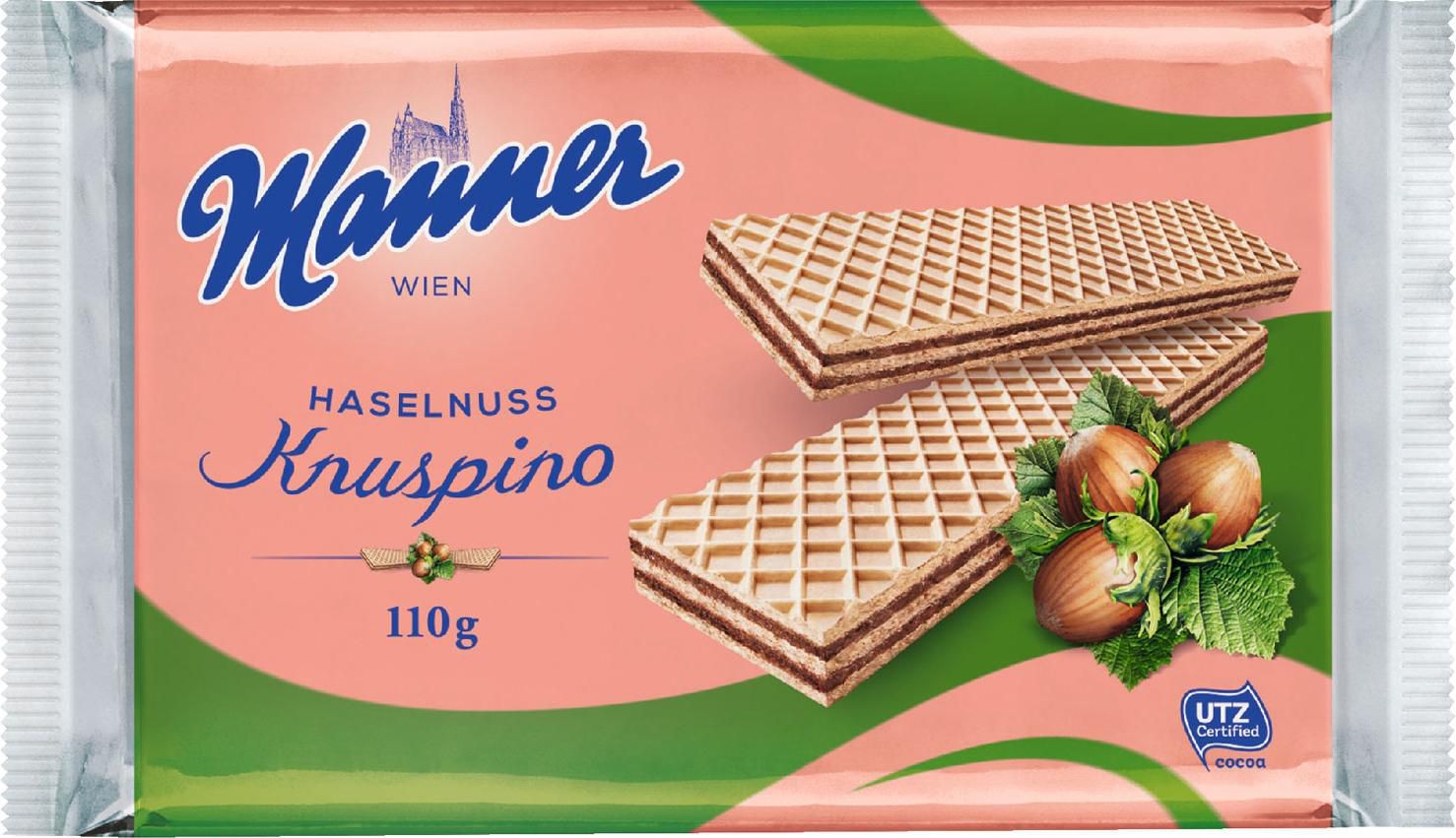 Manner Knuspino Lískový oříšek 110 g