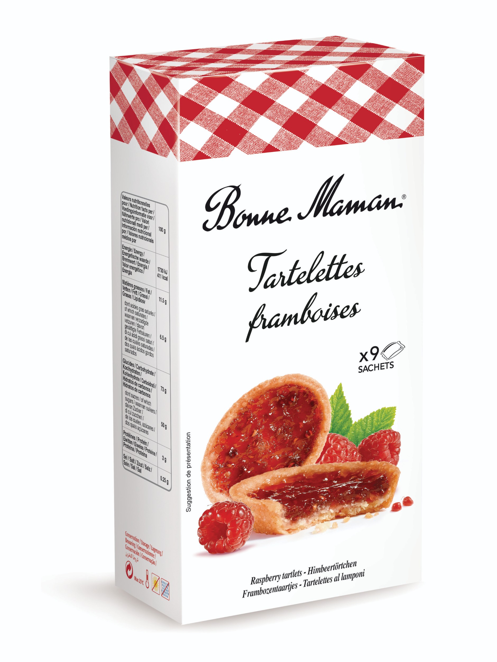 Bonne Maman Tarteletky čokoláda-karamel 135g