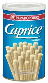 Caprice Vanilla oplatkové trubičky 115g