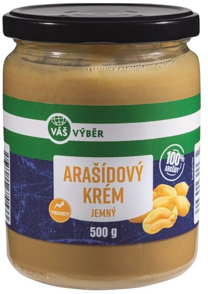 Váš Výběr Arašídový krém jemný 500 g