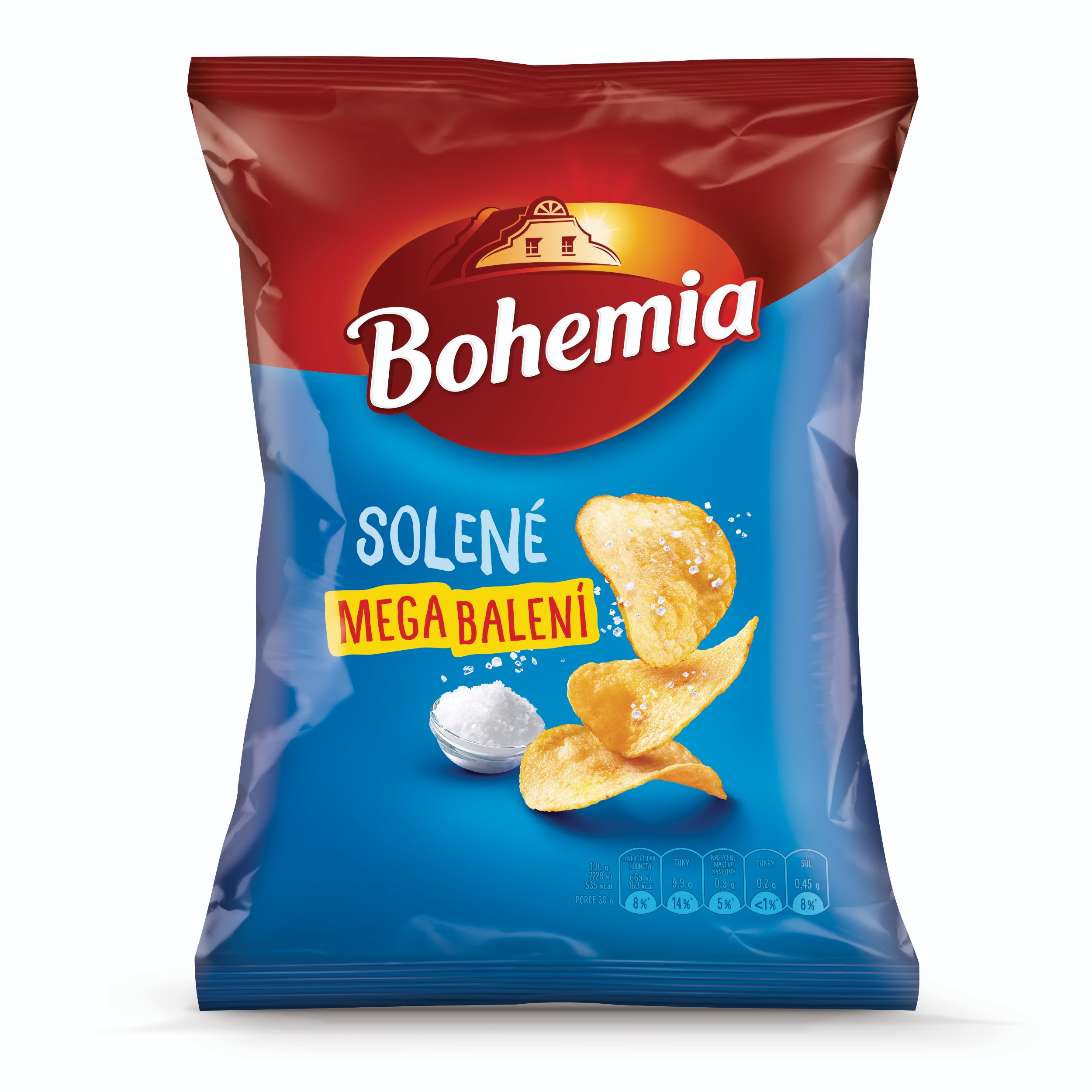Bohemia Chips solené 200g