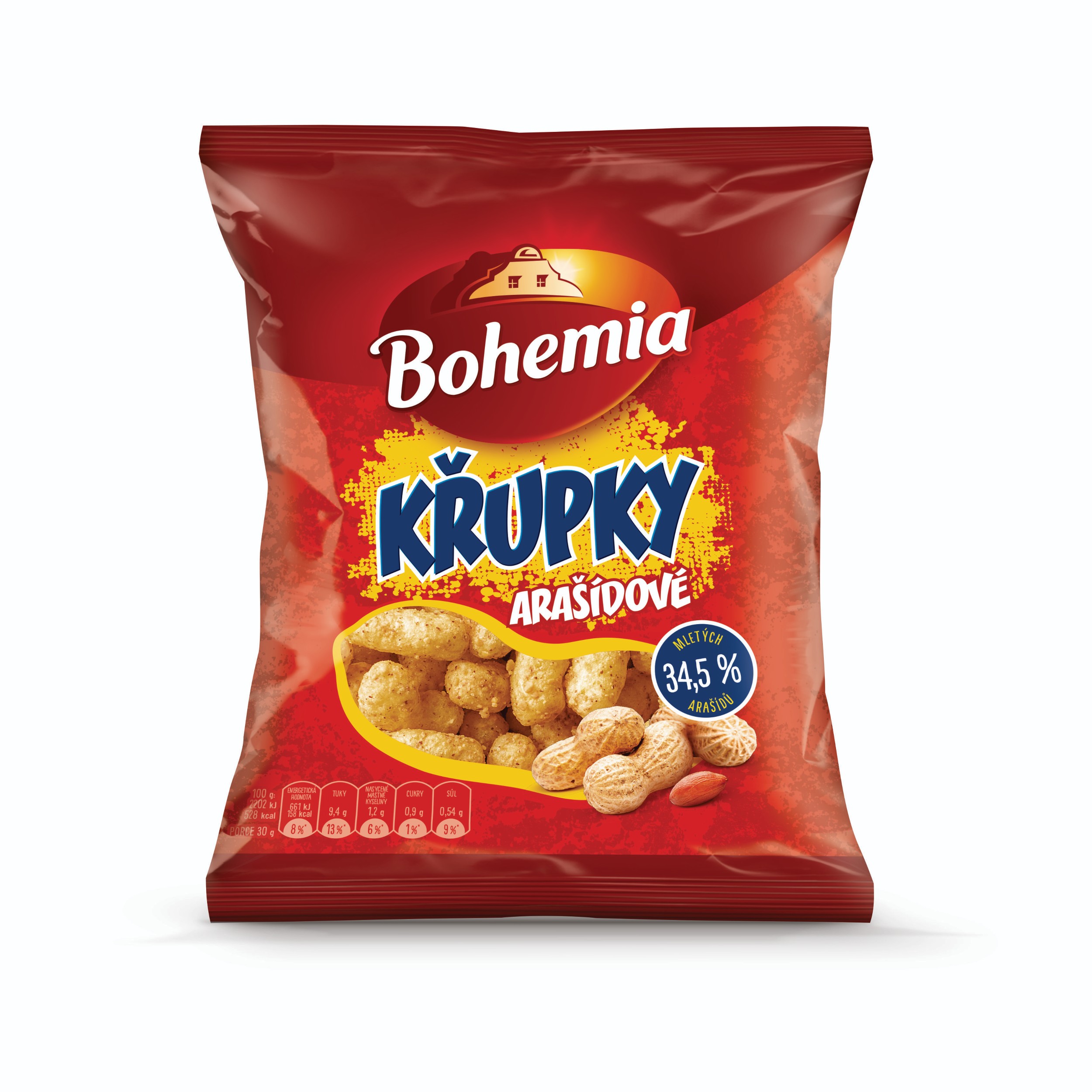 Bohemia Křupky arašídové 50g