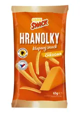 Golden Snack Hranolky s příchutí cheddar 65g