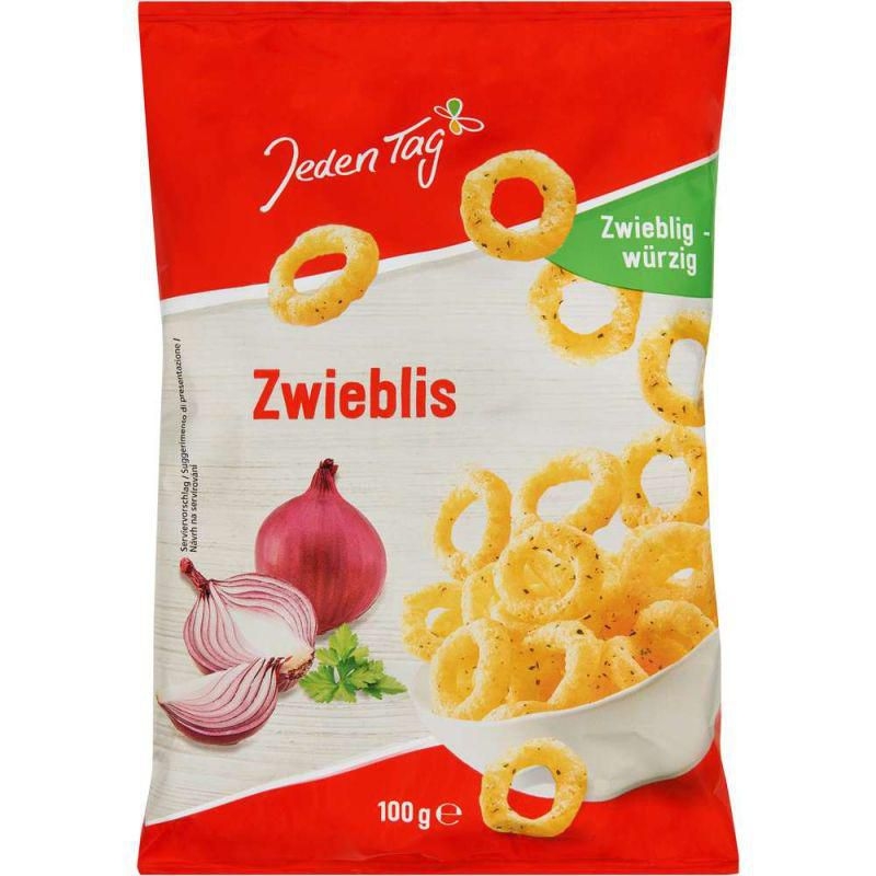 Jeden Tag Kroužky cibulové 100g