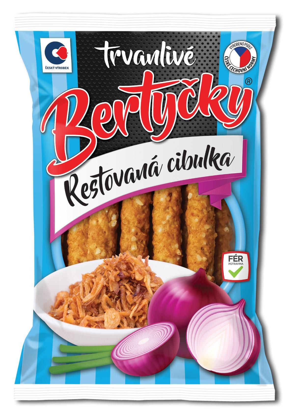 Bertyčky restovaná cibulka 90g