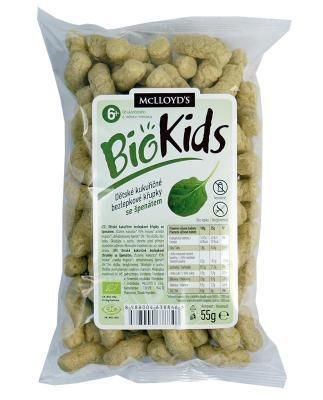 Biokids BIO křupky špenát 55 g