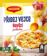 Maggi Přidej vejce hovězí polévka sáček 44 g