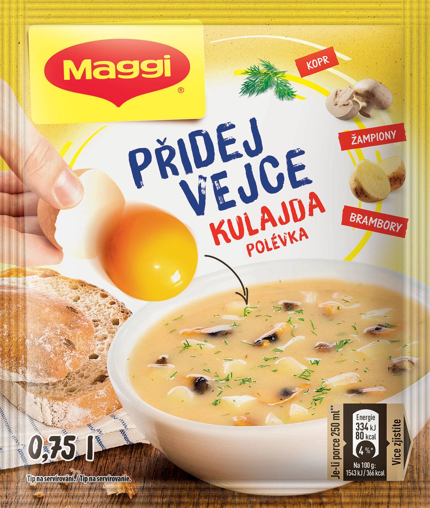 Maggi Přidej vejce kulajda 48g