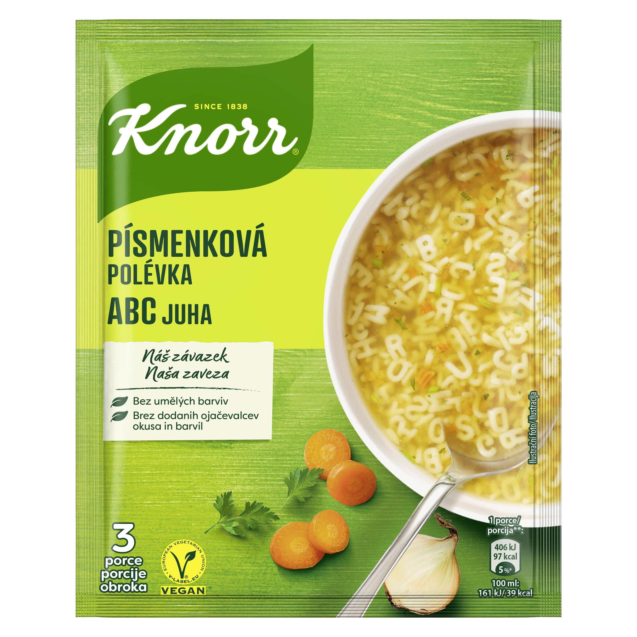 Knorr Písmenková polévka 82g