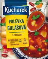 Kucharek Polévka Gulášová s fazolemi 54g