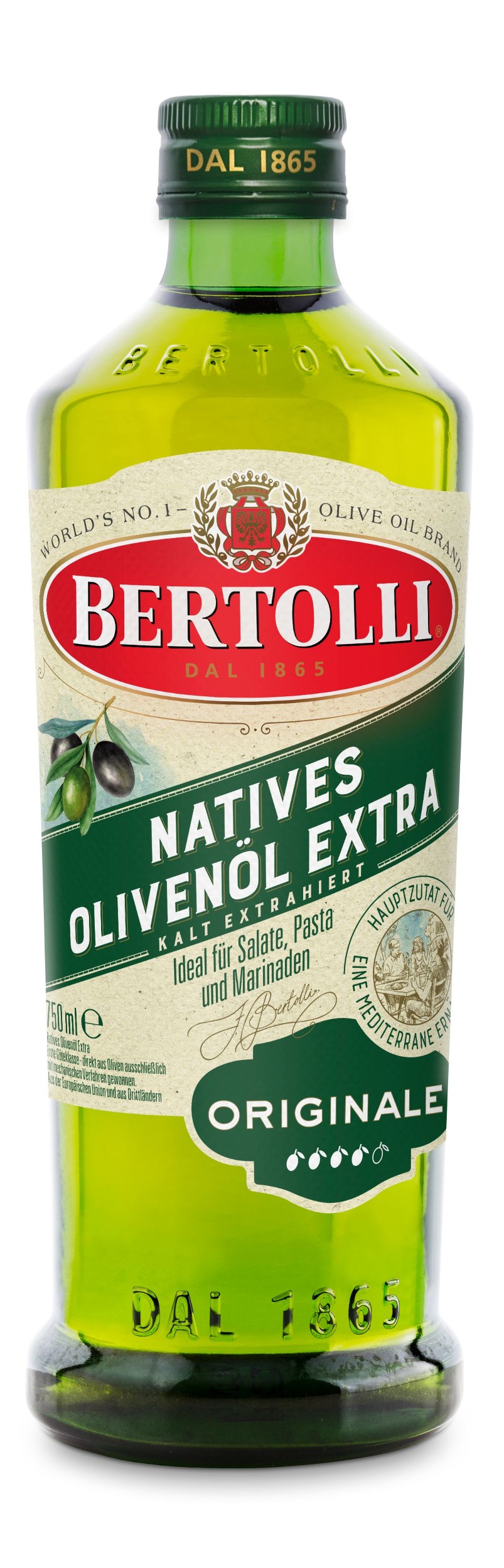Bertolli Extra Virgin olivový olej 750ml