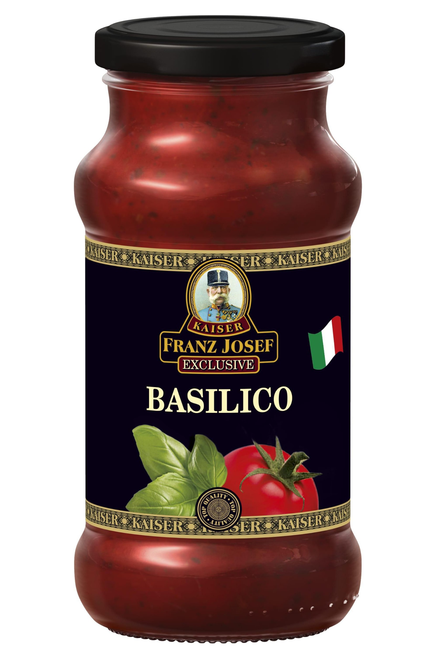 Franz Josef Kaiser Exclusive Basilico rajčatová omáčka s bazalkou 350 g