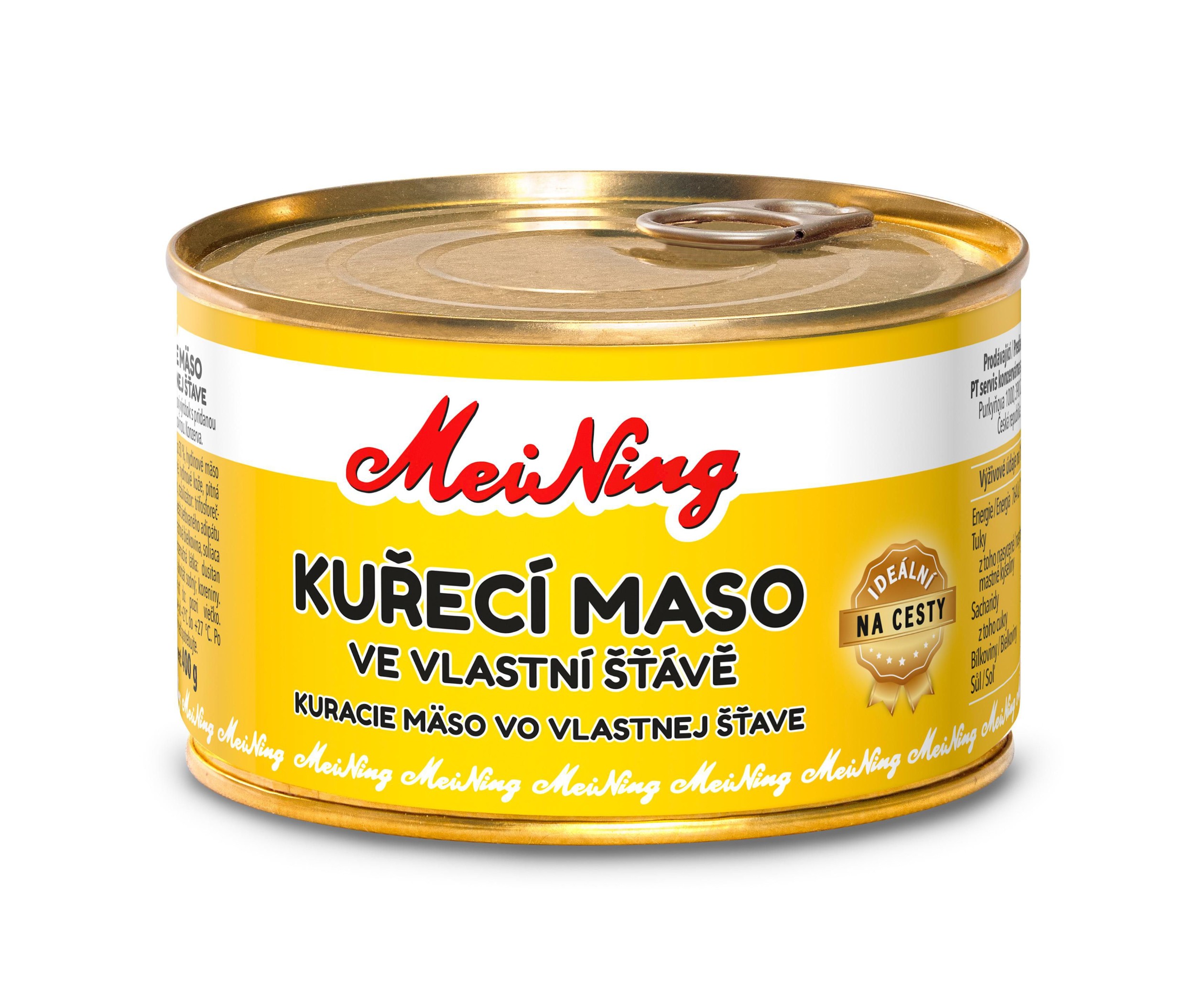 Mei Ning Kuřecí maso ve vlastní šťávě 400g