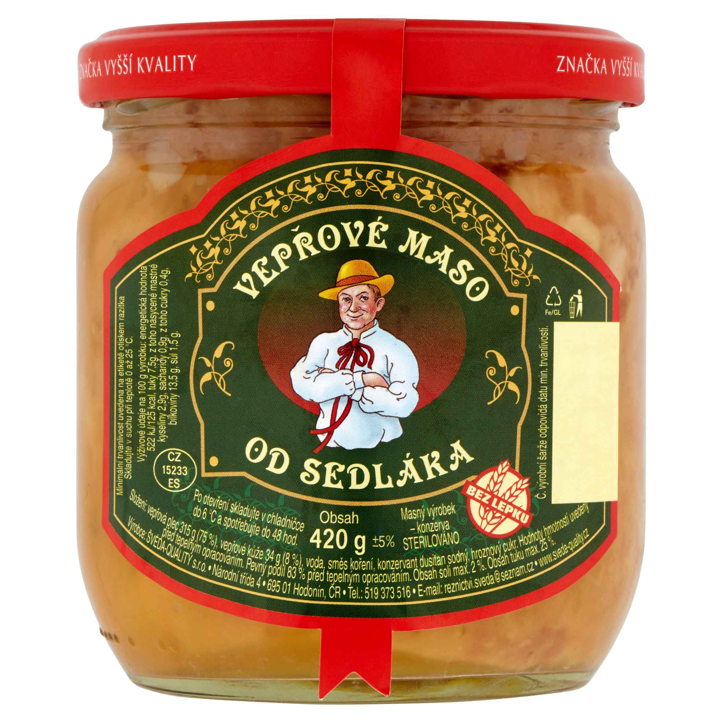 Švéda Vepřové maso od sedláka 420g